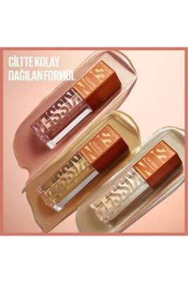 Maybelline Sunkisser Liquid Highlighter - 21 All Star: Natural Radiant Glow, Lightweight Shimmer Illuminator for Face & Skin