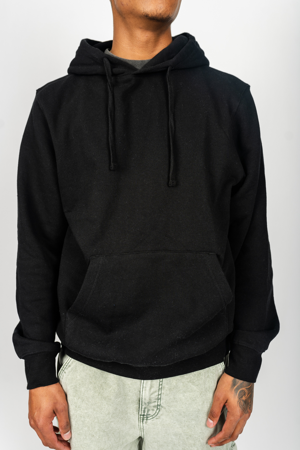 Superline Fleece Hoodie — construction detail