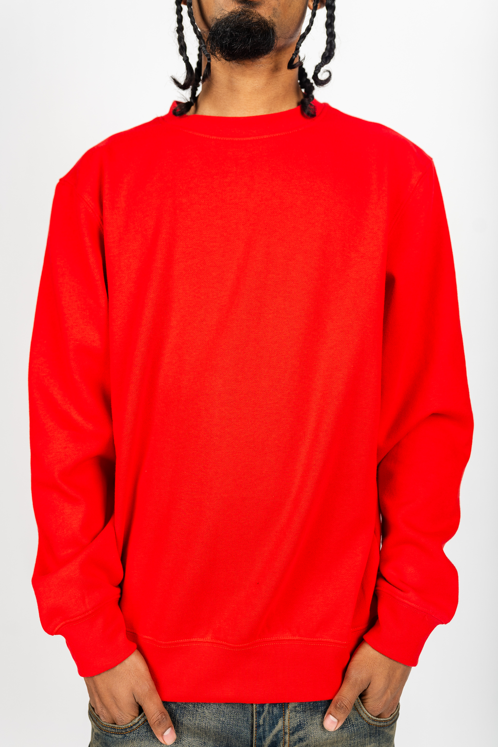 Superline Fleece Crewneck — detail shot 6