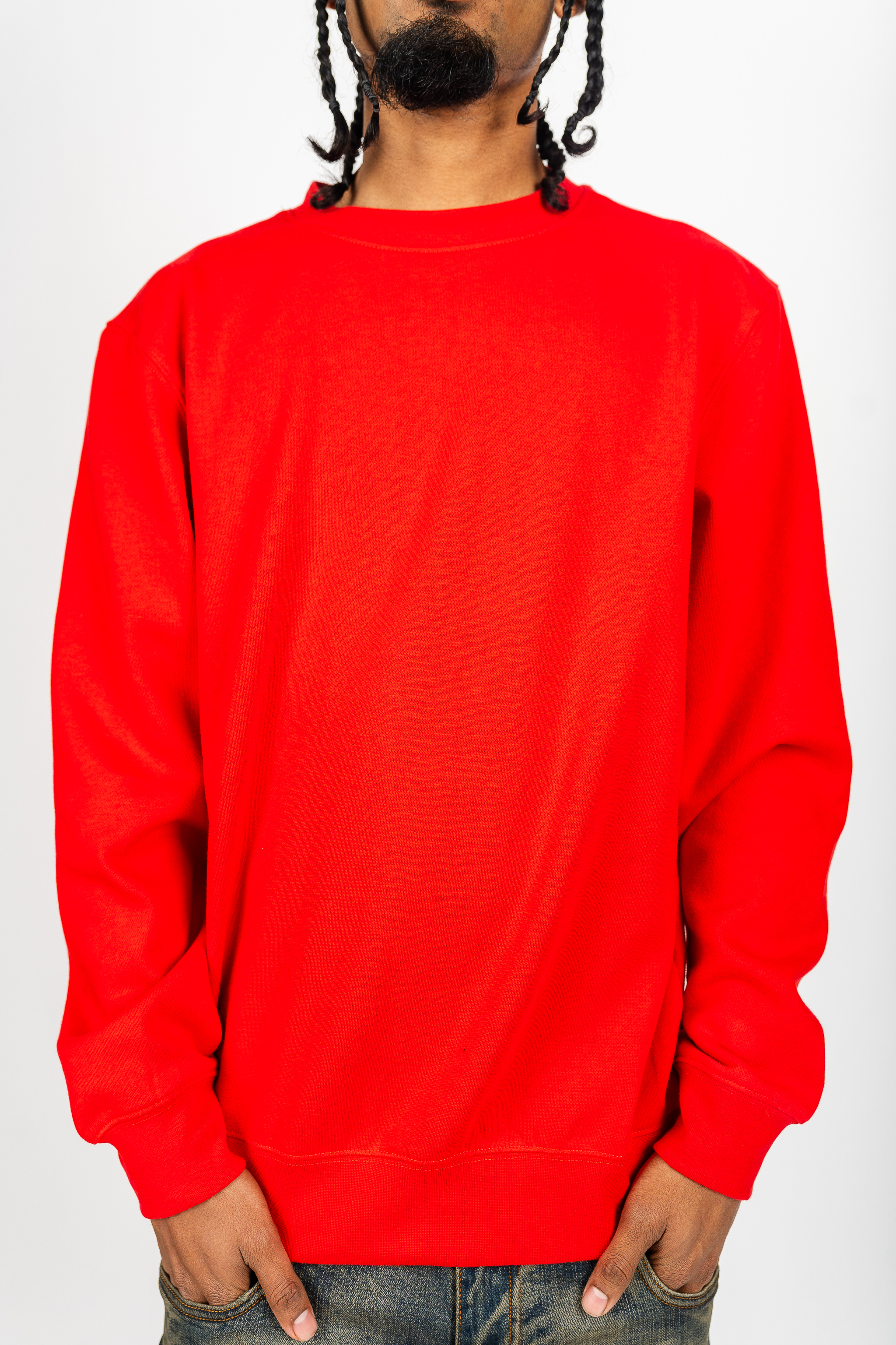 Superline Fleece Crewneck — detail shot 6