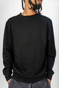 Superline Fleece Crewneck — construction detail