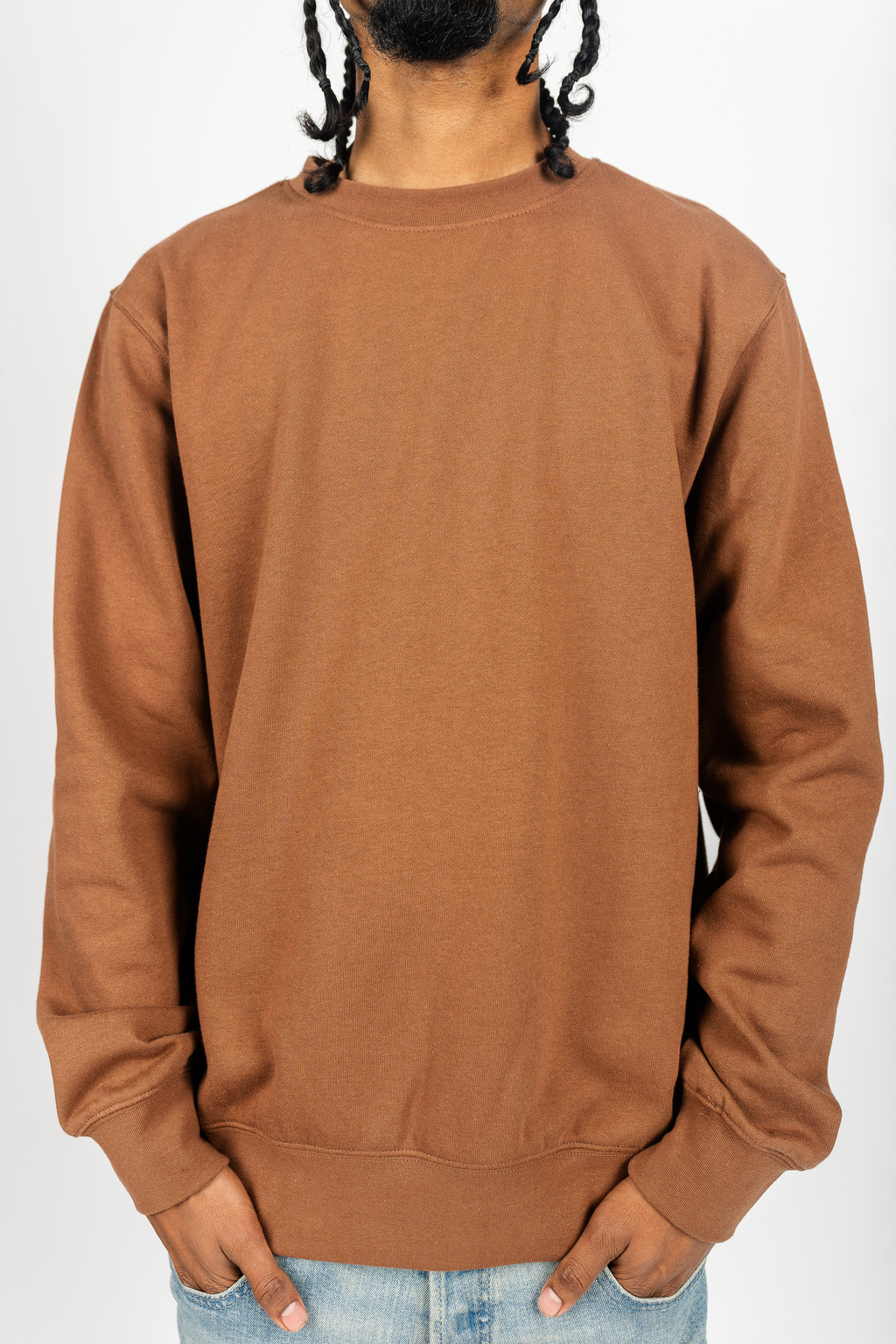 Superline Fleece Crewneck — detail shot 10