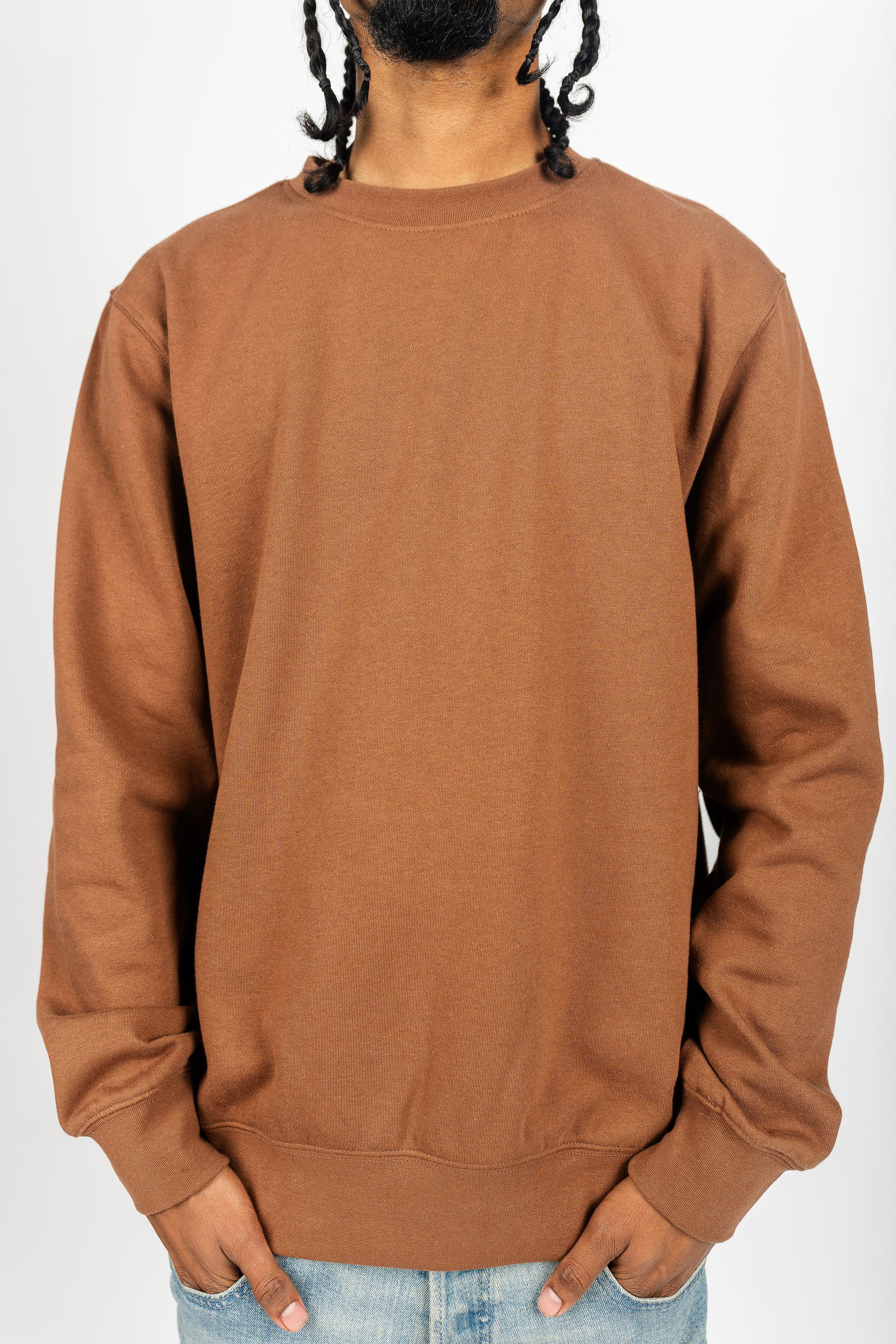 Superline Fleece Crewneck — detail shot 10