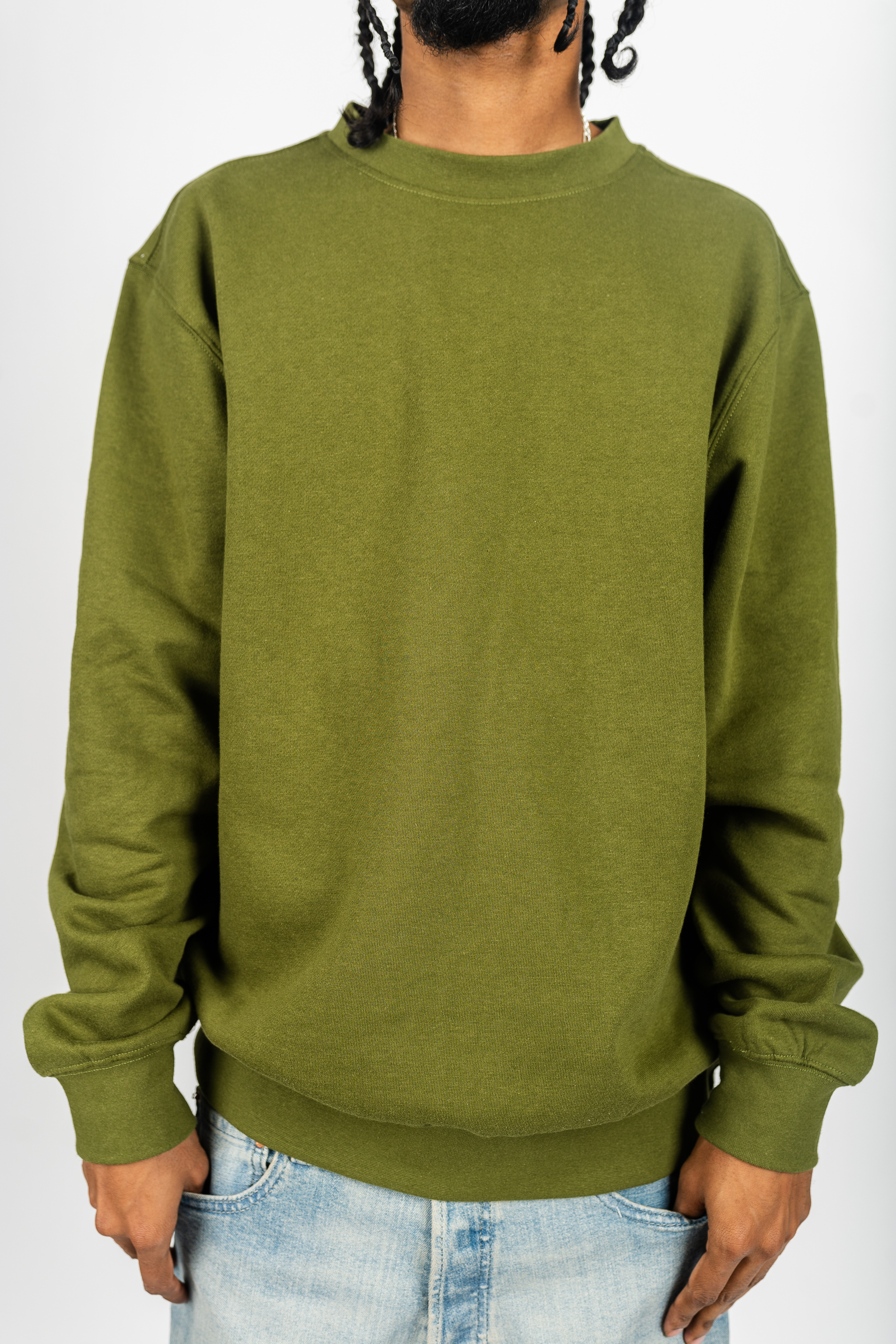 Superline Fleece Crewneck — detail shot 14