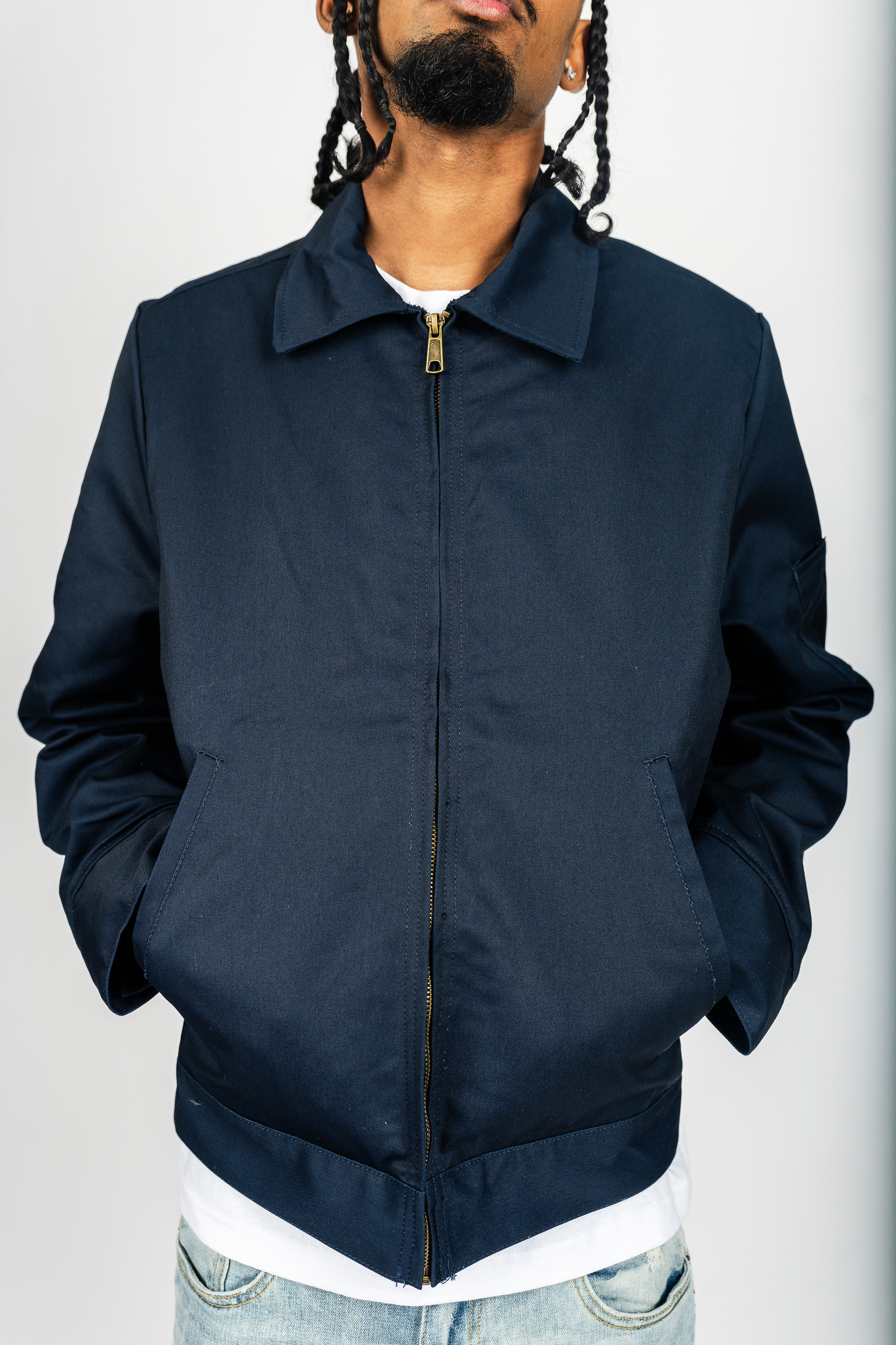 Superline Superline Insulated Mechanic Jacket — Superline branding close-up