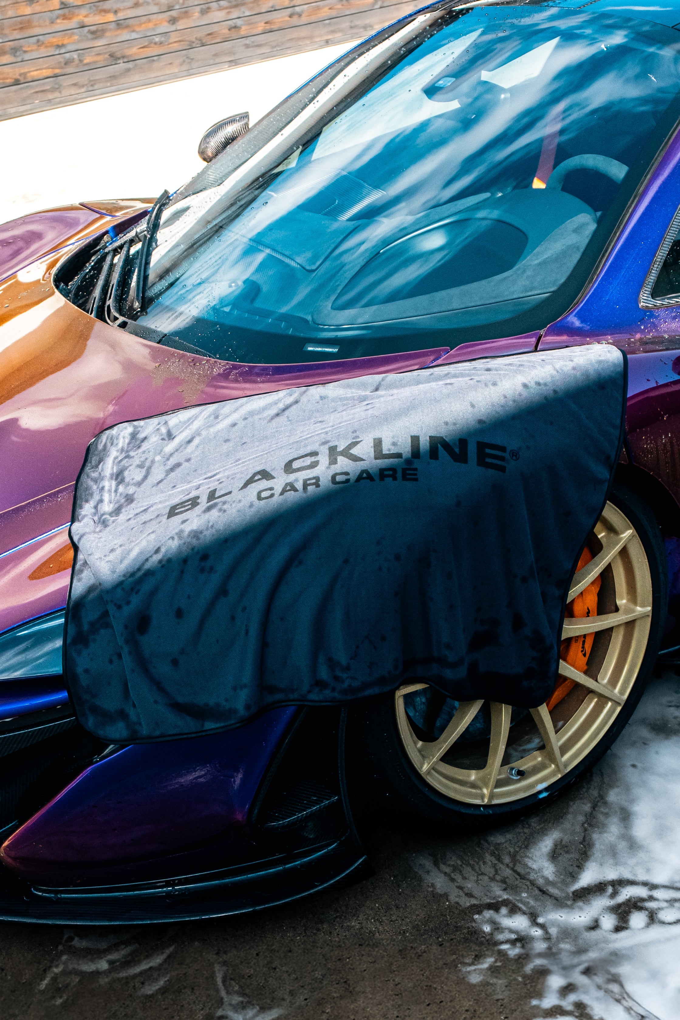 BLACKLINE® SLIM TWISTED-LOOP DRYING TOWEL – Blackline Car Care, view 2