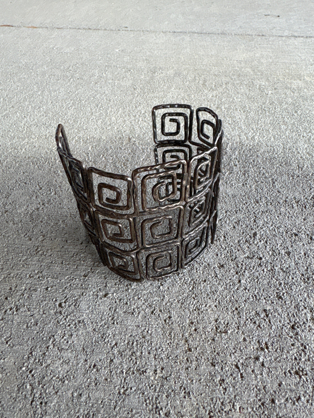 Just Neat Stuff Geometric cuff — lifestyle context