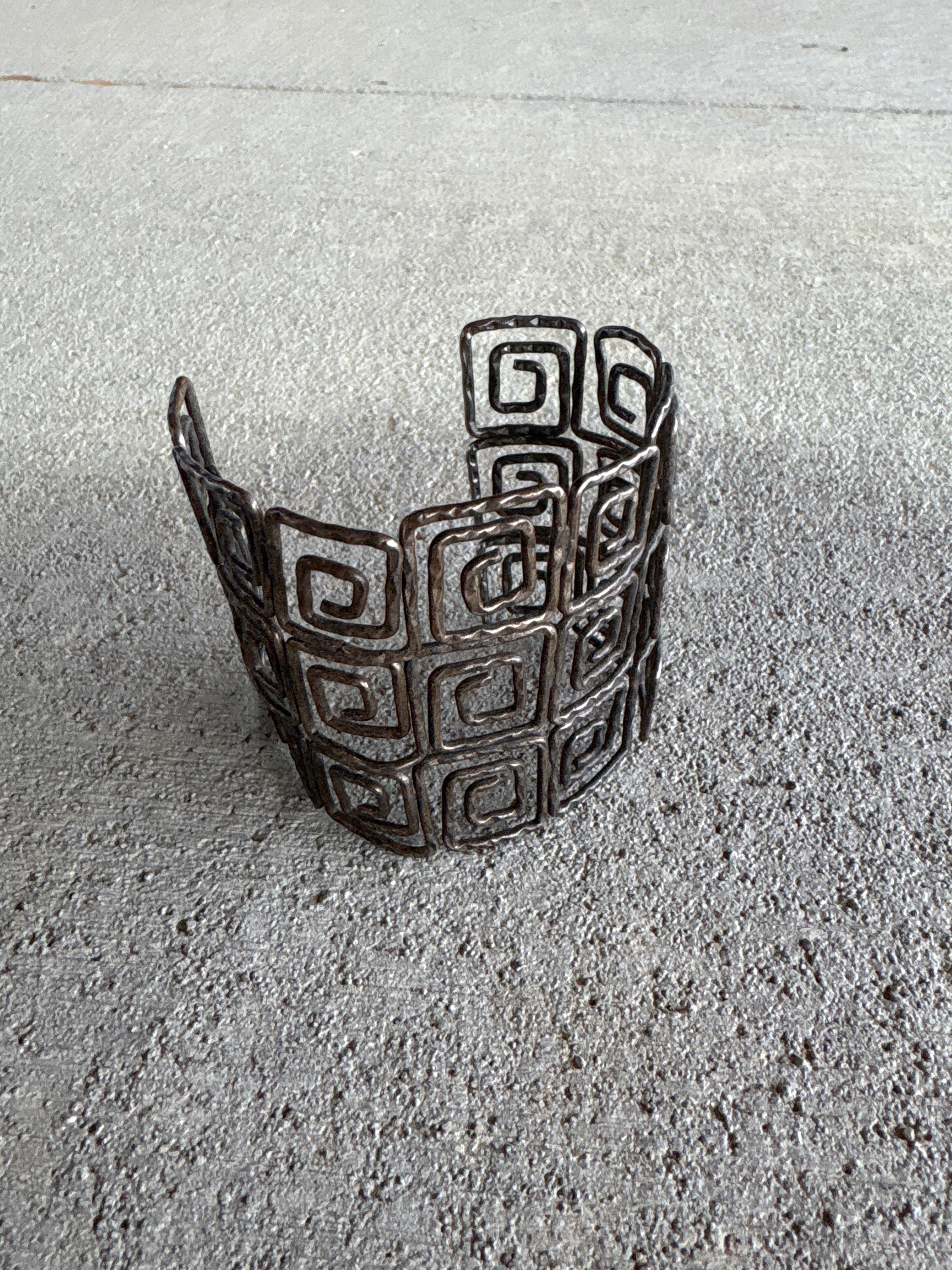 Just Neat Stuff Geometric cuff — lifestyle context