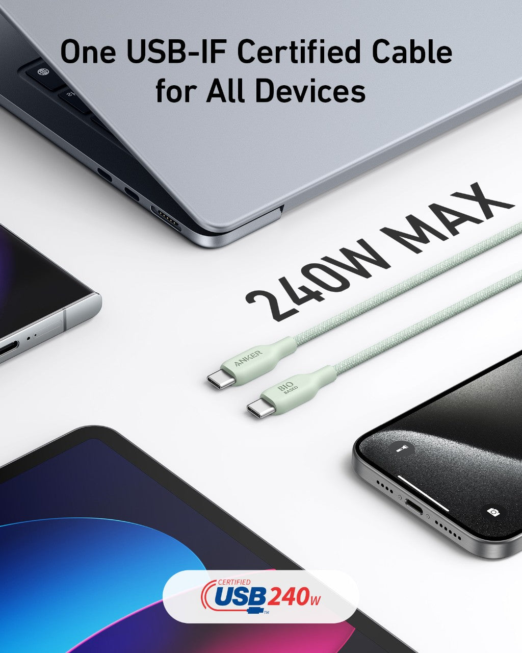 Anker <b>543</b> USB-C to USB-C Cable (Bio-Braided), view 21