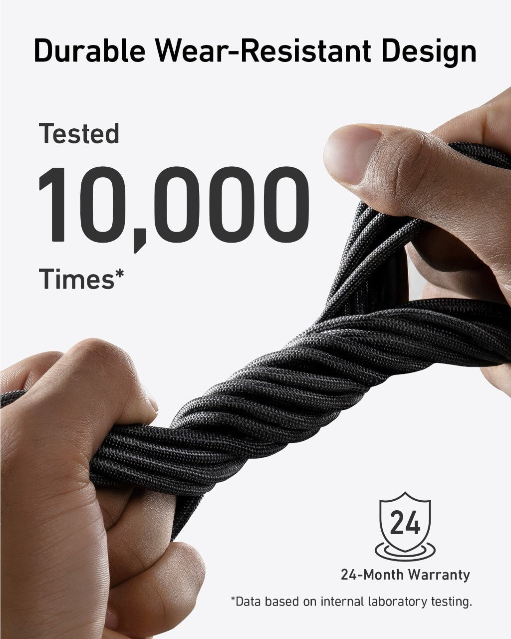 Anker <b>543</b> USB-C to USB-C Cable (Bio-Braided), view 4