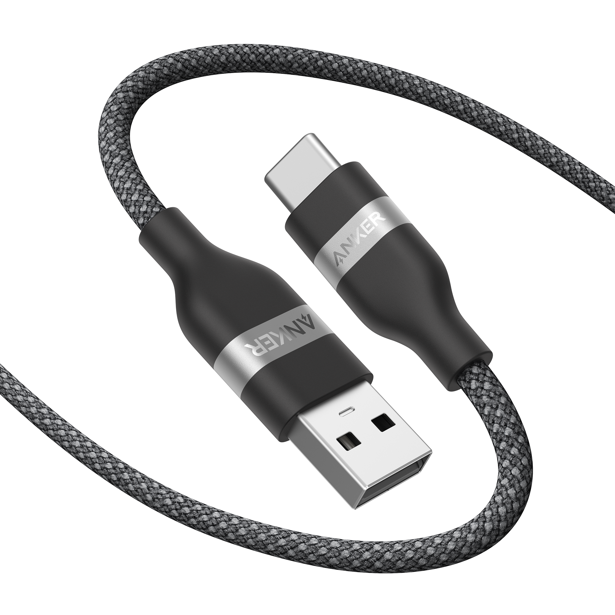 Anker USB-A to USB-C Cable (3 ft / 6 ft, Upcycled-Braided), view 8