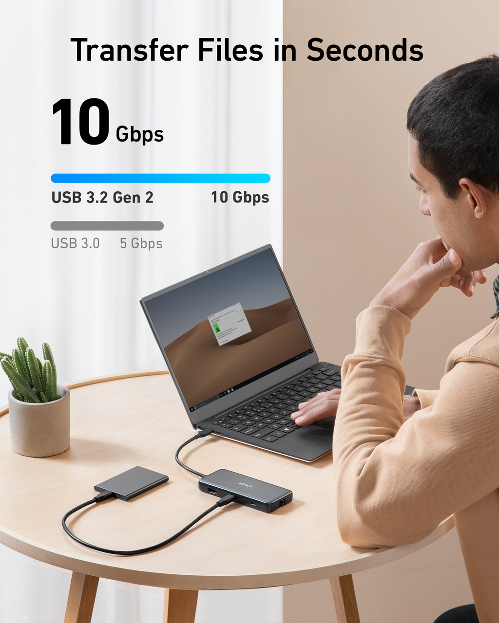 Anker <b>555</b> USB-C Hub (8-in-1), view 3