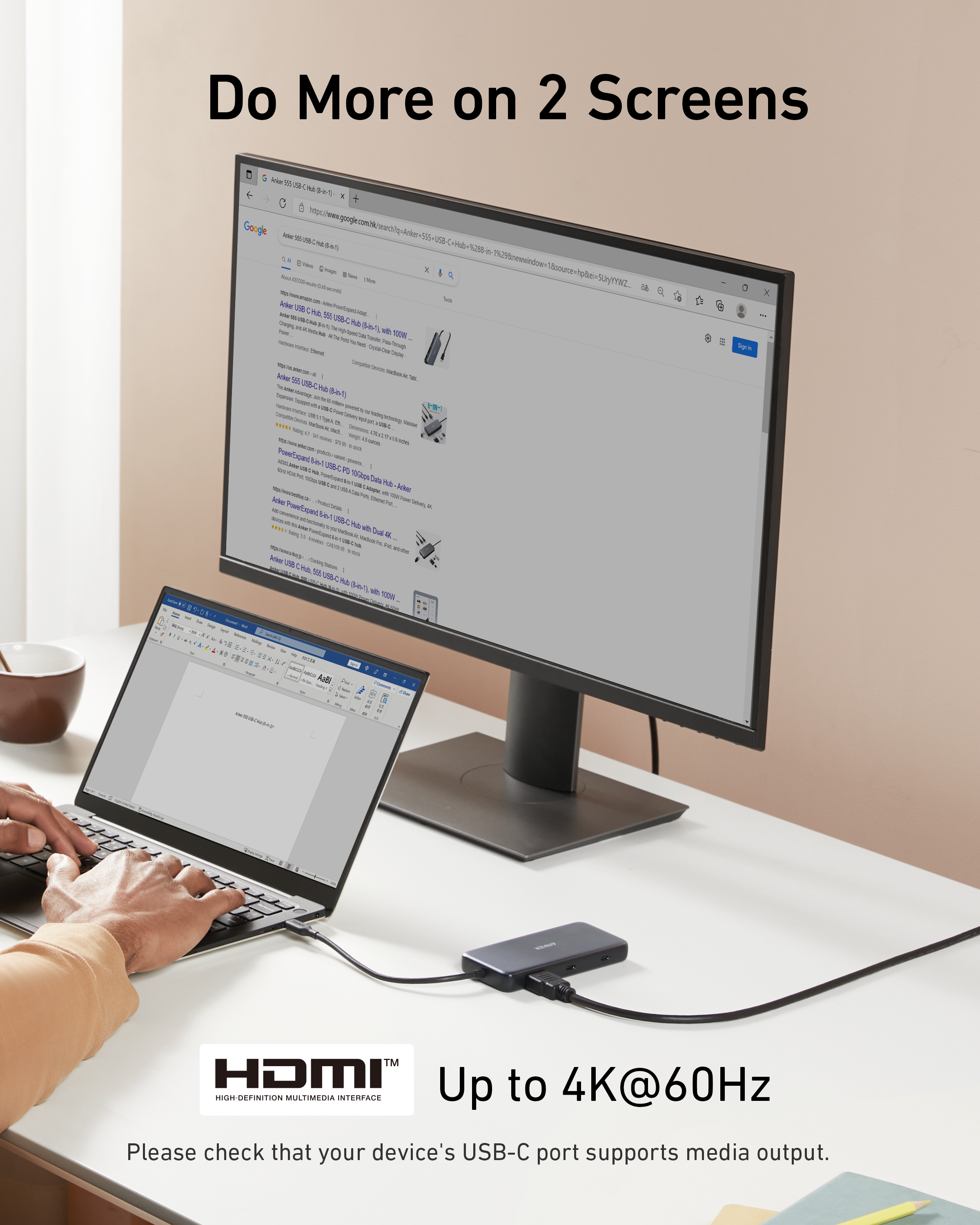 Anker <b>555</b> USB-C Hub (8-in-1), view 5