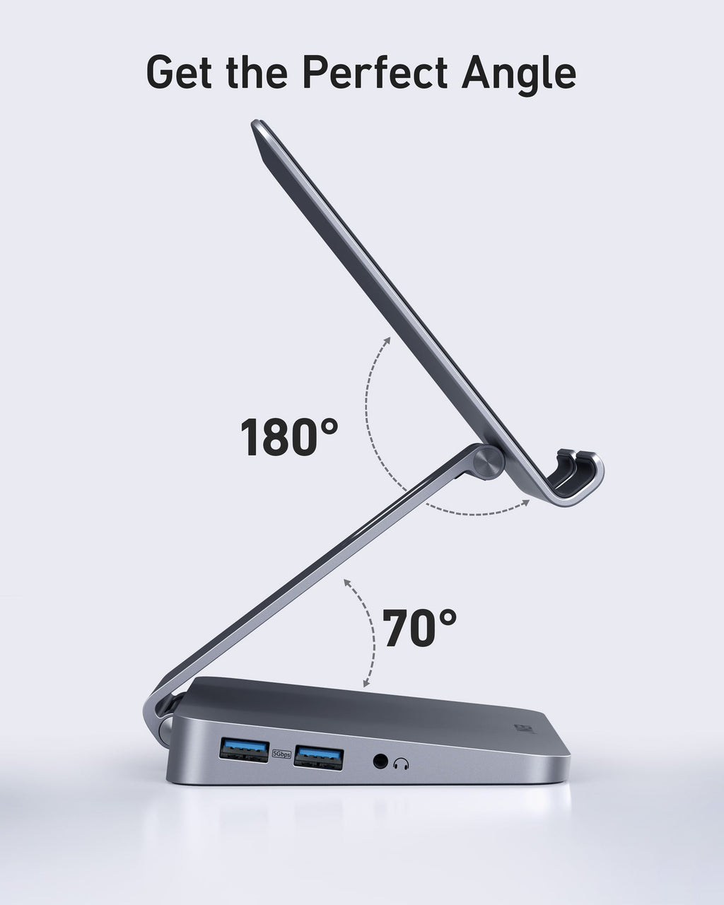 Anker <b>551</b> USB-C Hub (8-in-1, Tablet Stand), view 7