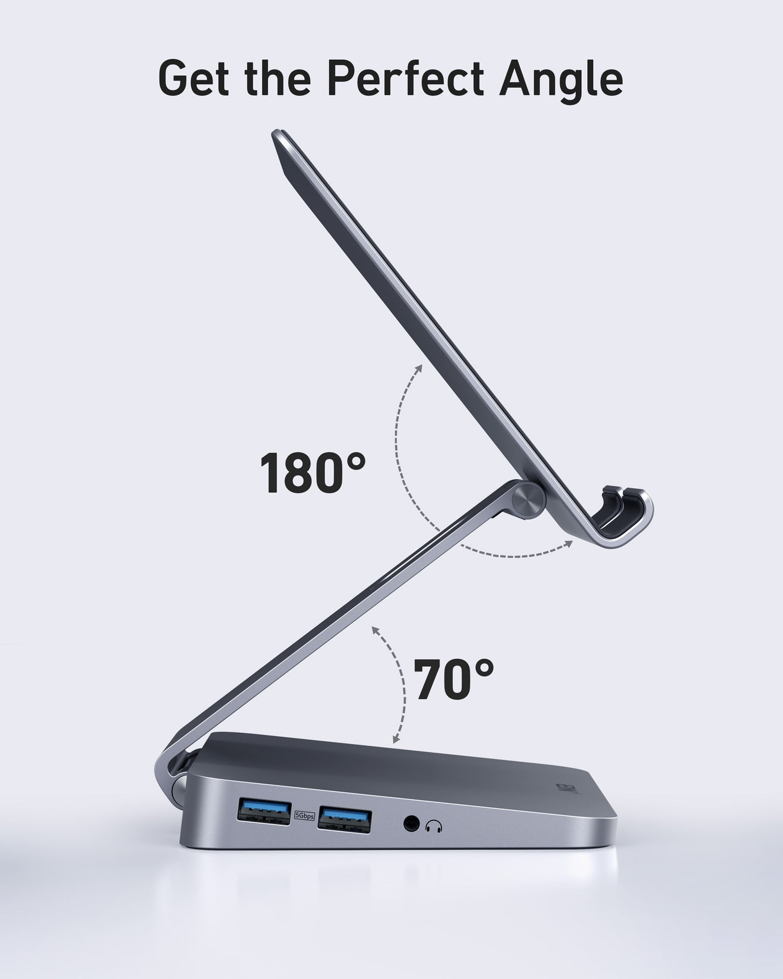 Anker <b>551</b> USB-C Hub (8-in-1, Tablet Stand), view 7