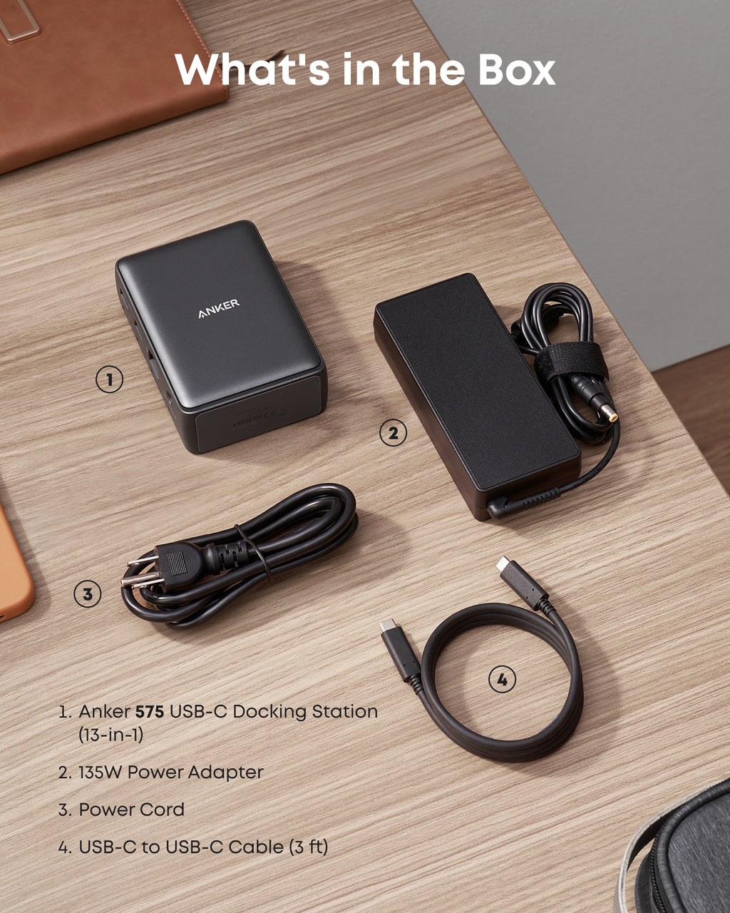 Anker <b>575</b> USB-C Docking Station (13-in-1), view 7