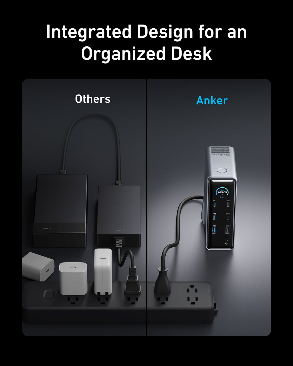 Anker Prime Charging Docking Station (14-in-1, Dual Display, 160W), view 5