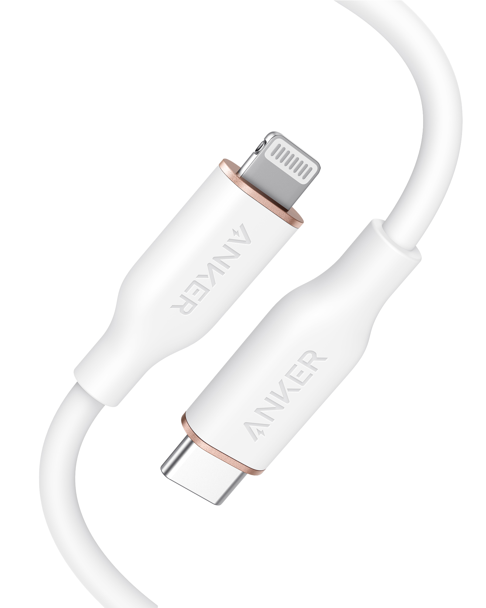 Anker <b>641</b> USB-C to Lightning Cable (Flow, Silicone), view 7