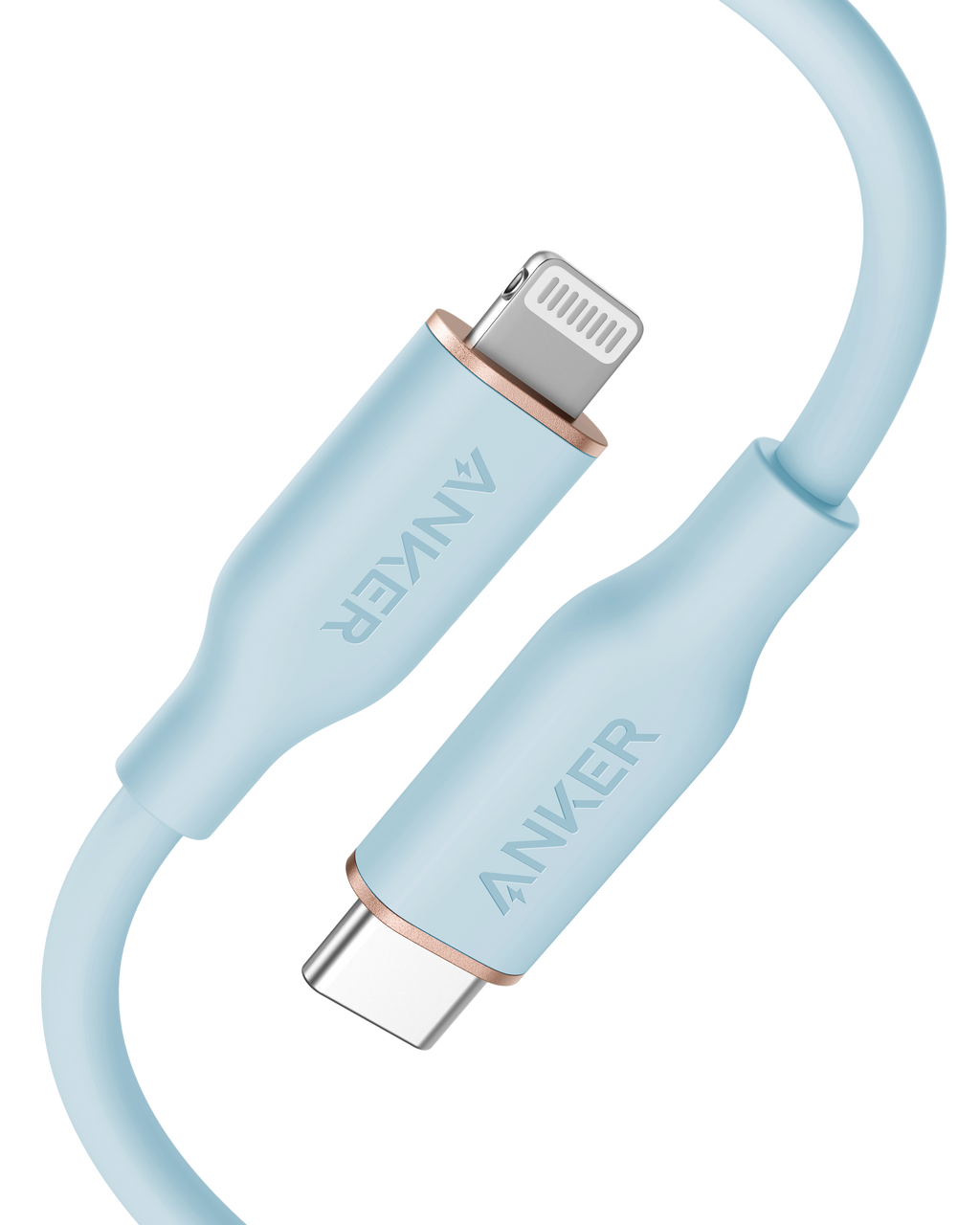 Anker <b>641</b> USB-C to Lightning Cable (Flow, Silicone), view 13