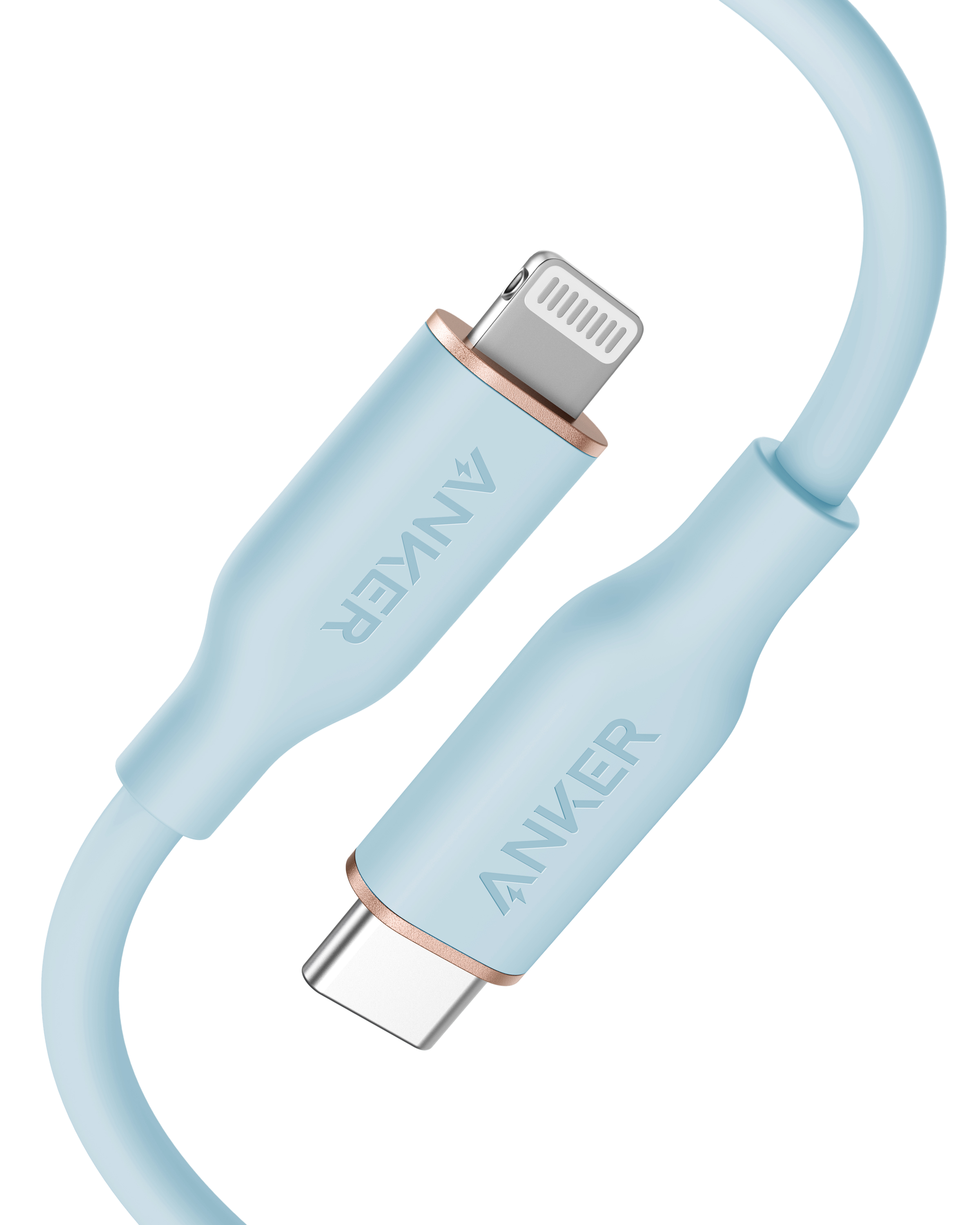 Anker <b>641</b> USB-C to Lightning Cable (Flow, Silicone), view 13