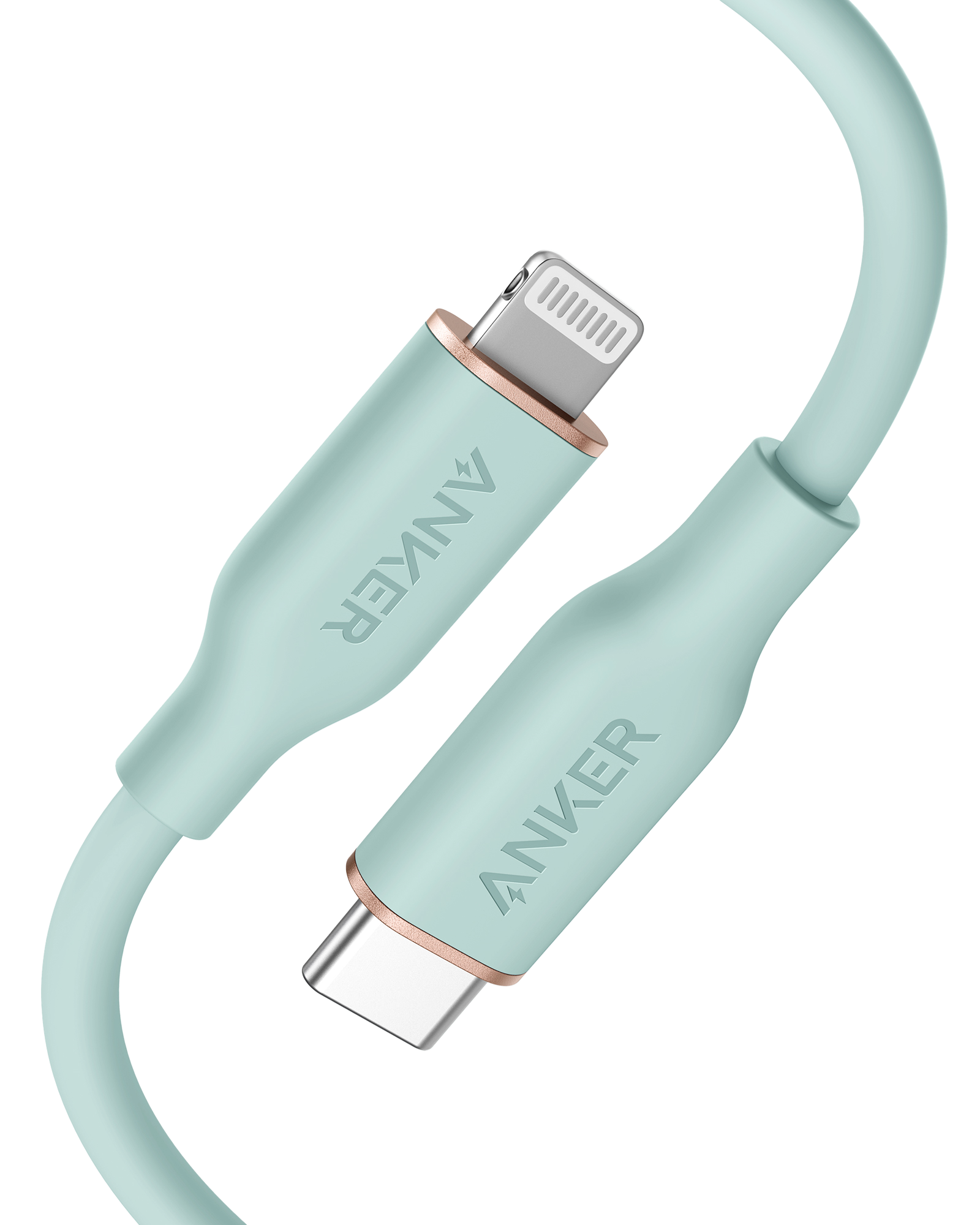 Anker <b>641</b> USB-C to Lightning Cable (Flow, 3 ft Silicone), view 19