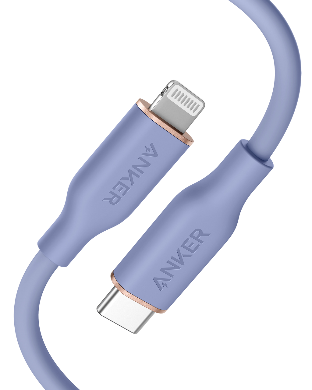 Anker <b>641</b> USB-C to Lightning Cable (Flow, Silicone), view 25