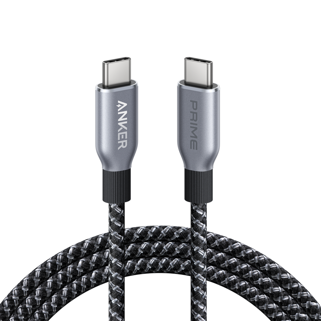 Anker Prime USB-C to USB-C Cable (240W, Upcycled-Braided), view 7