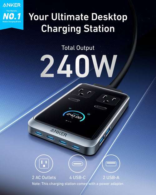 Anker Prime Charging Station (8-in-1, 240W), view 2