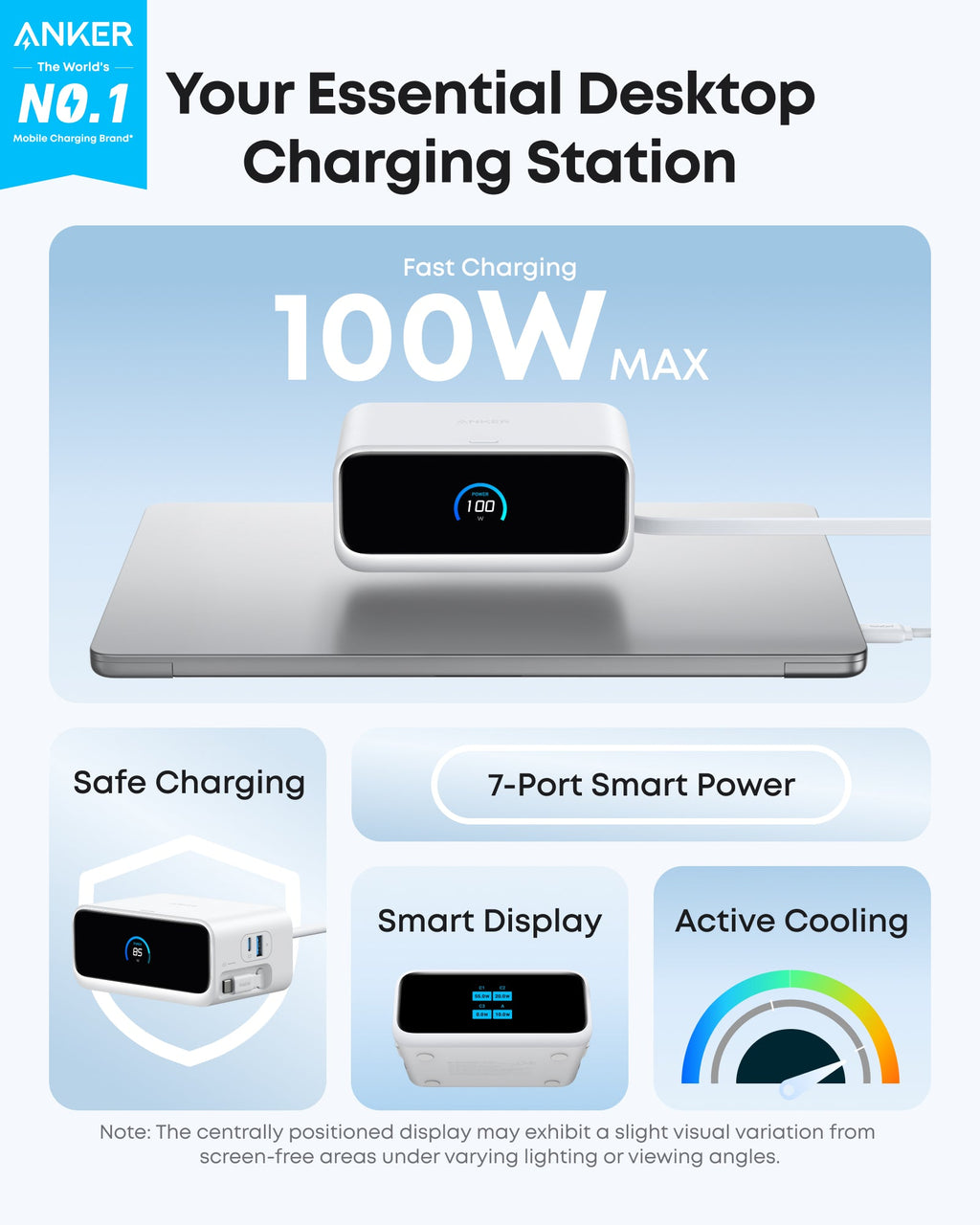 Anker Nano Charging Station (7-in-1, 100W), view 8