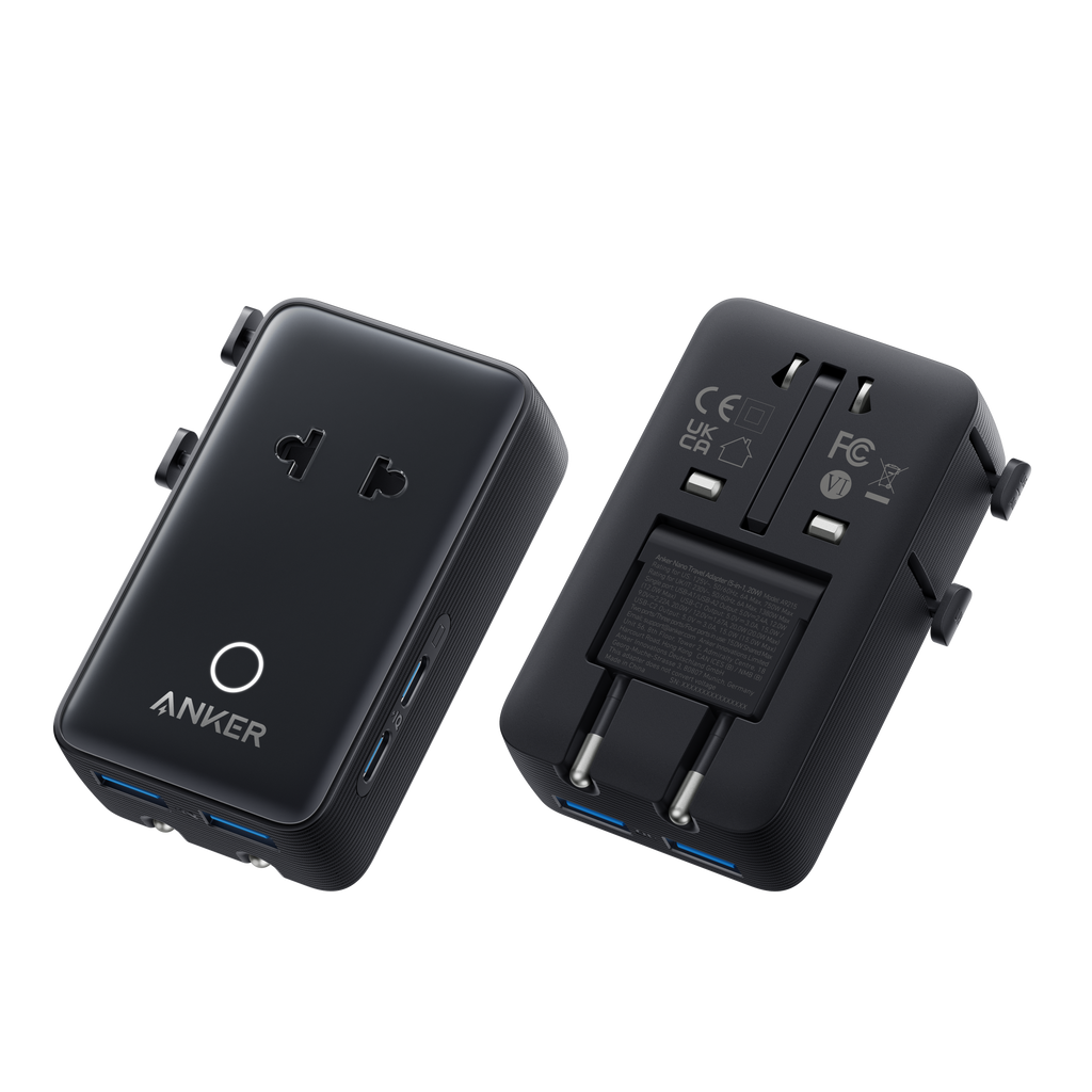 Anker Nano Travel Adapter (5-in-1, 20W, 1-Pack), view 7