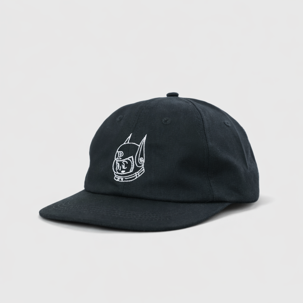 BOY PLUTO CANVAS CAP | BLACK