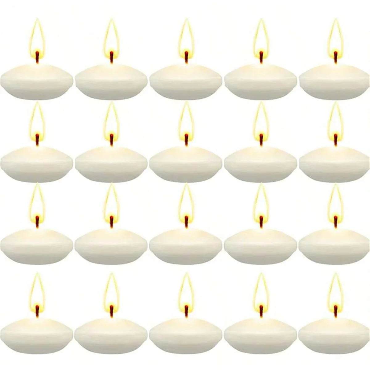 Perfecsy Mini Floating Candles Romantic Valentine'S Day Birthday Party Decoration Ideal for Weddings Festive Occasions Home F