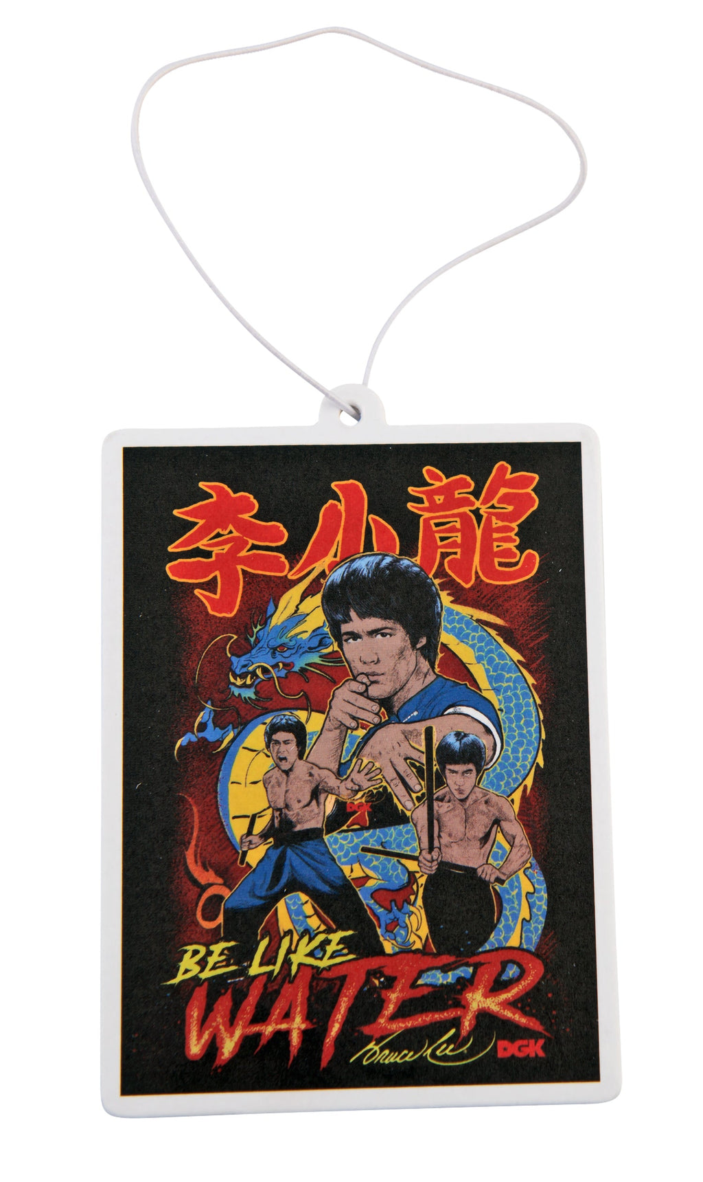 DGK x Bruce Lee Fury Air Freshener - Black