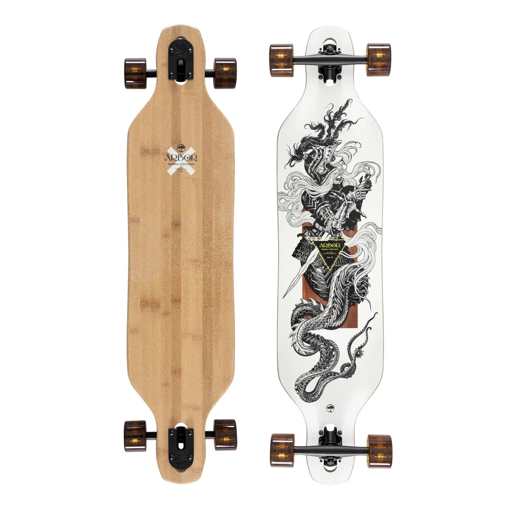 Arbor Bamboo Axis 40 K Darmaeva Longboard Complete - 9.25" by Skates USA