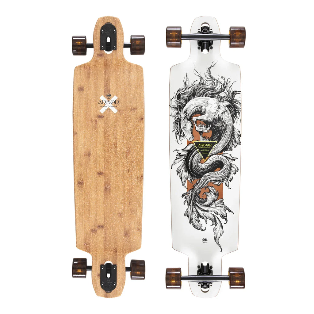 Arbor Bamboo Dropcruiser K Darmaeva Longboard Complete - 38″