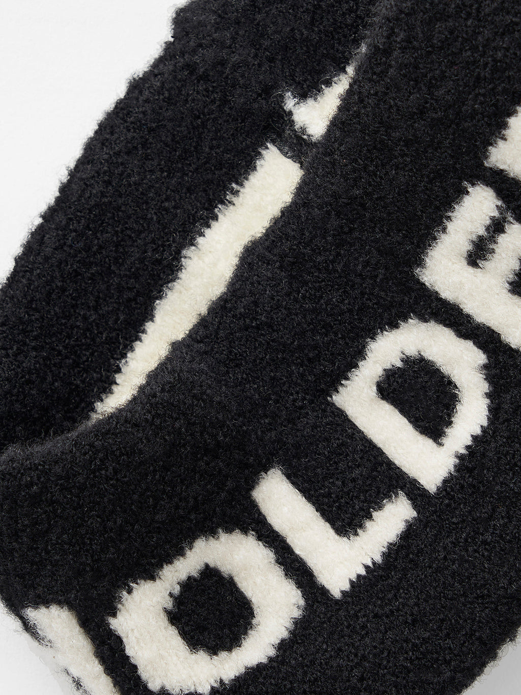 Holden Outerwear Boucle Headband - Black — back view