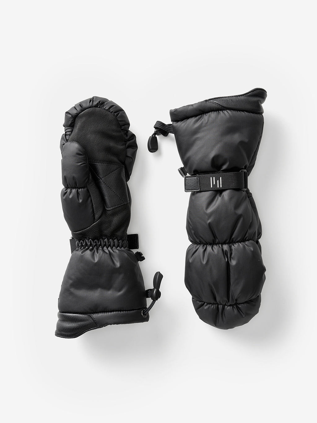 Holden Outerwear Puffy Mitten - Black — main product shot