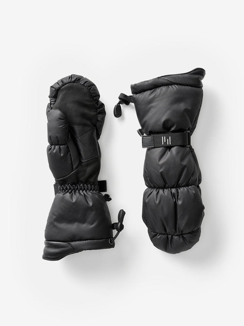 Holden Outerwear Puffy Mitten - Black — main product shot