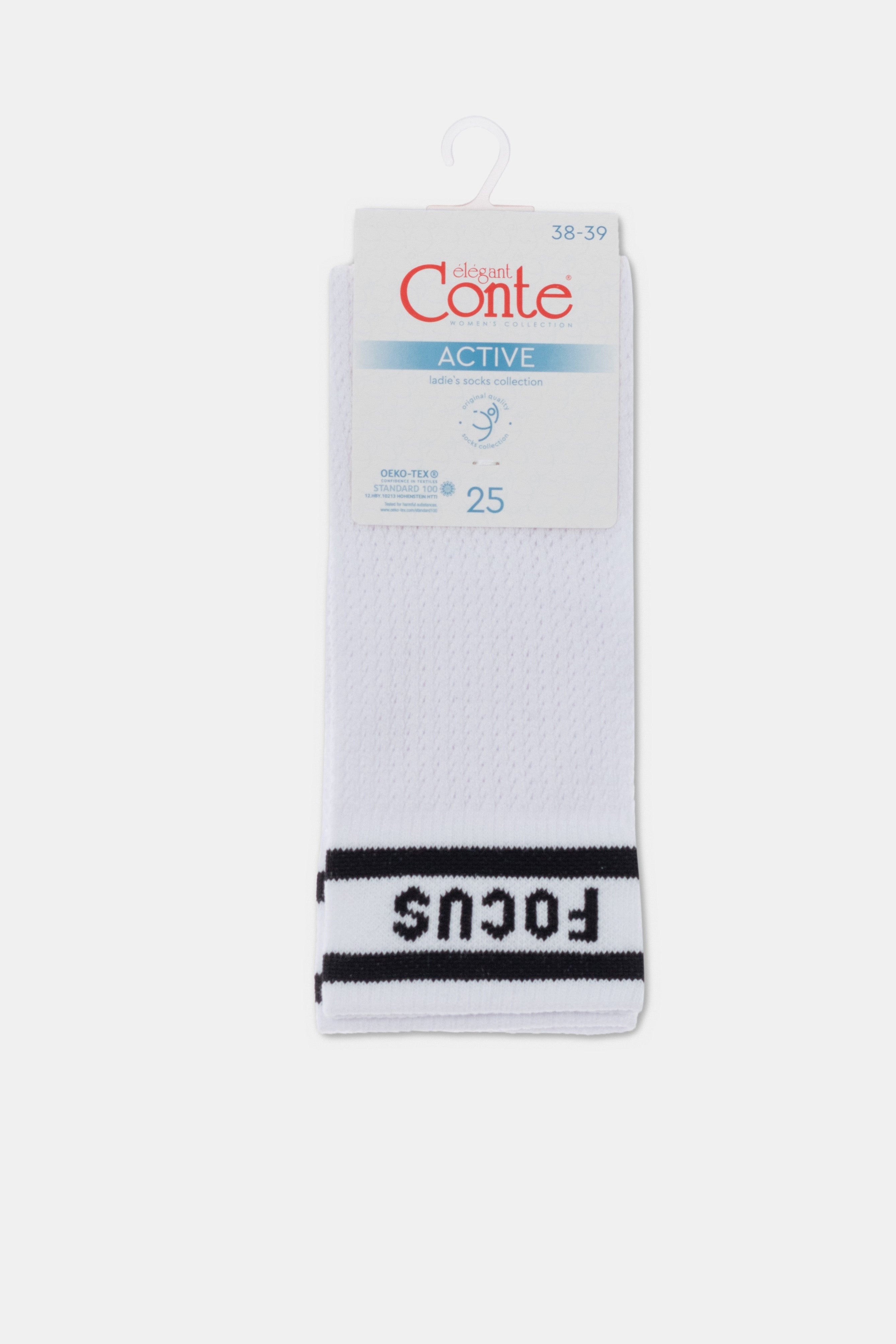 TheRanok.com Conte Cotton Long Socks Active 429 — side view