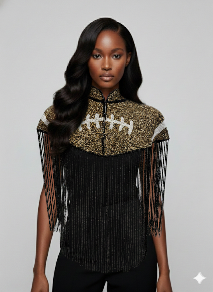 Bronze Touchdown Cape