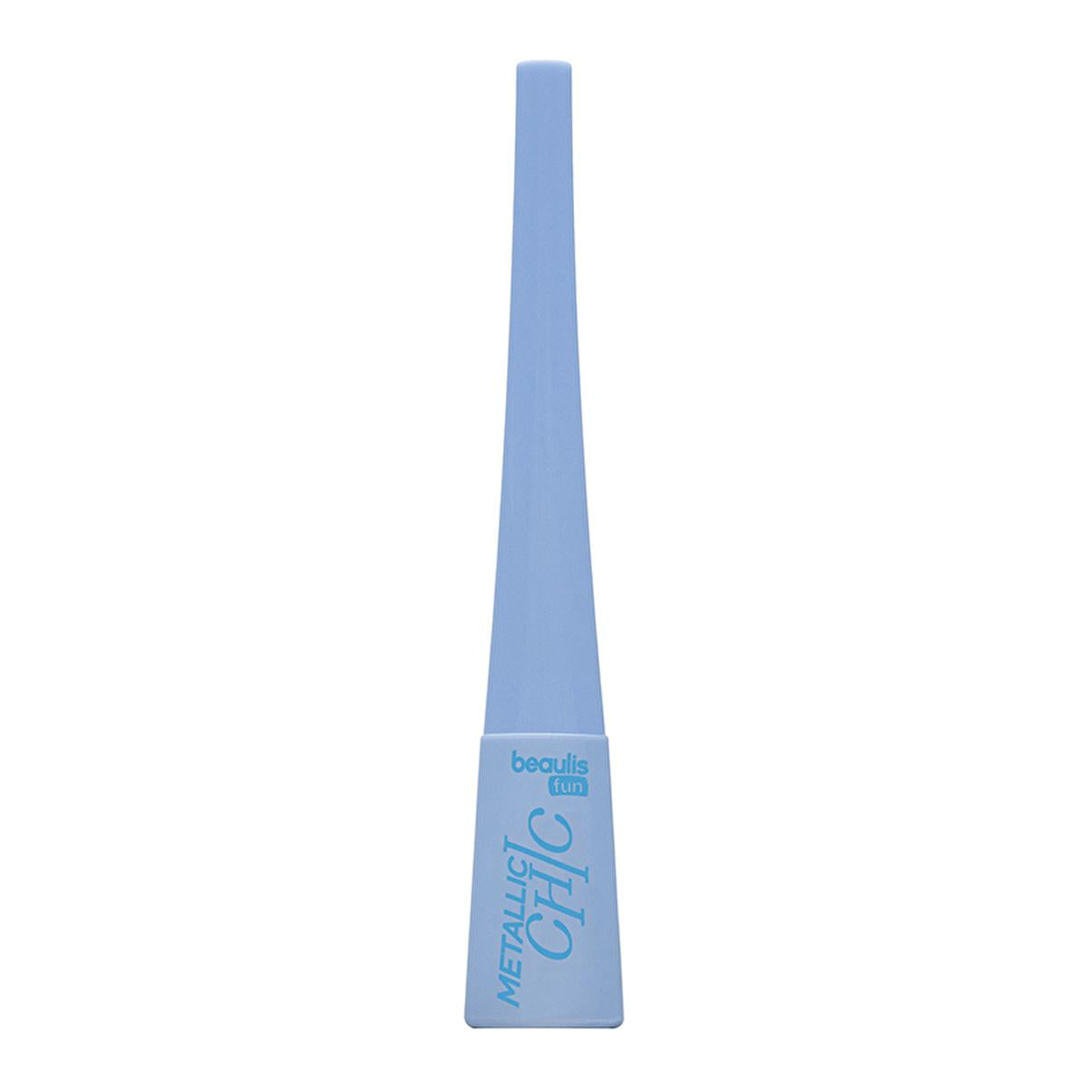 Beaulis Fun Metallic Chic Metalik Dipliner 805 Blue Sparkle - Glamorous Liquid Metallic Eyeliner for Intense Shine