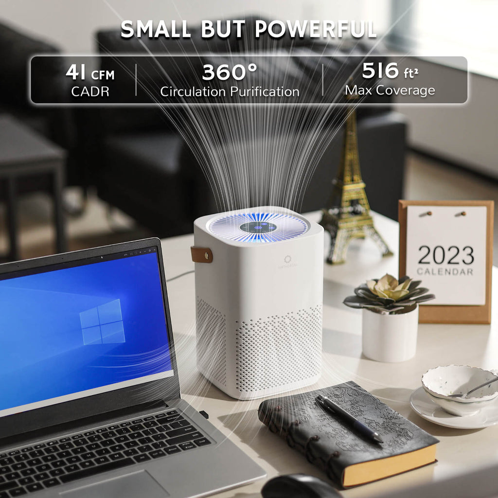 Day Dawning ADH70 Desktop Air Purifier – Airthereal, view 4