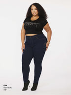 Apple Bottom Jeans Chain Reaction Baby Tee - Black — packaging or label