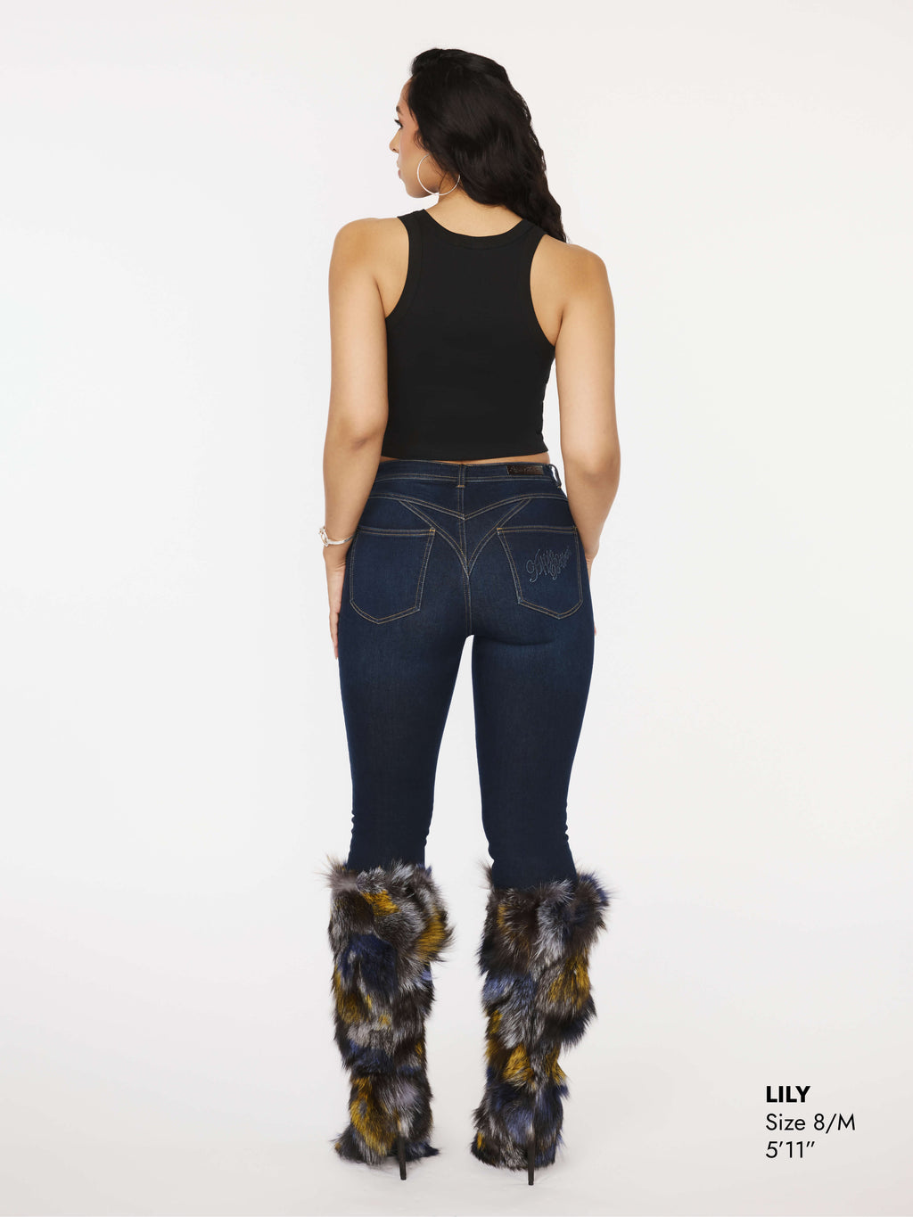 Apple Bottom Jeans Forbidden Ankle Biter Skinny Jean — in-use context