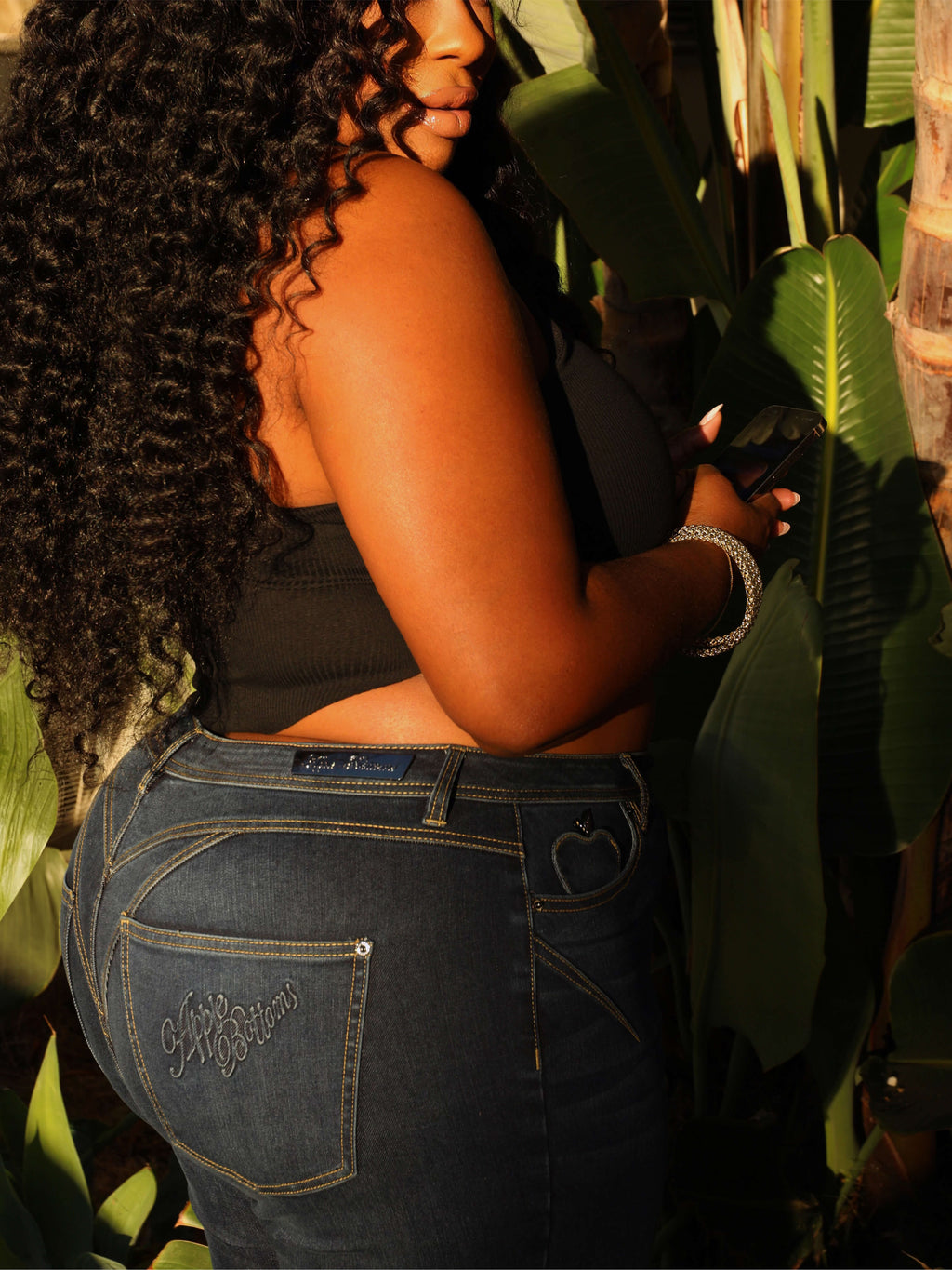 Apple Bottom Jeans Forbidden Ankle Biter Skinny Jean — lifestyle context