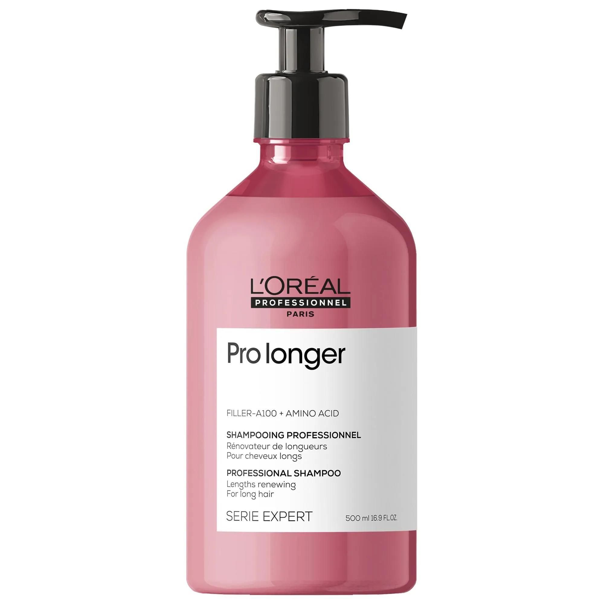 Pro Longer Hair Thickening Shampoo: Repairs Split Ends, Reduces Breakage & Volumizes Fine Hair for Visibly Longer, Healthier-Looking Hair