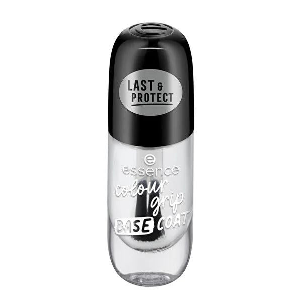 Essence Colour Grip Nail Polish Base Coat:  Extend Manicures, Prevent Discoloration, Vegan Clean Beauty Formula for Long-Lasting Color