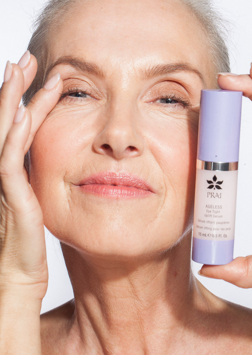 PRAI Beauty Ageless Eye Tight Uplift Serum — detail close-up