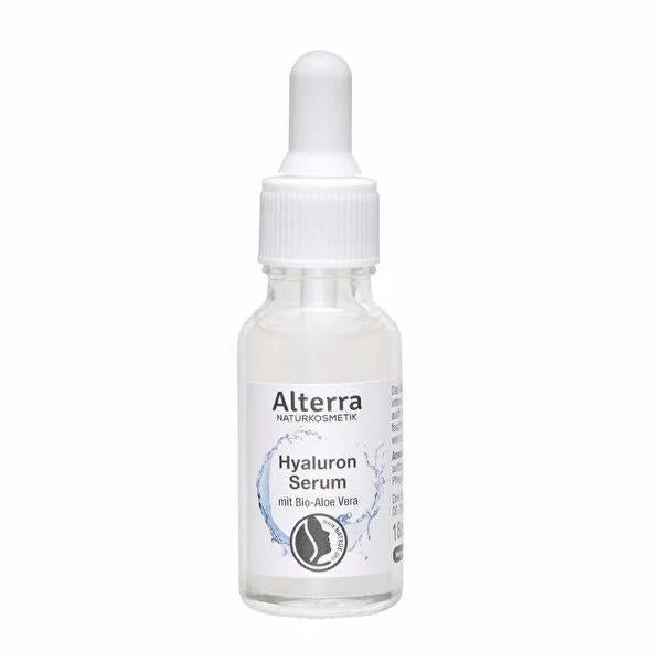 Alterra Hyaluron Serum Bio Aloe Vera 18ml - Natural Hydrating Serum for Sensitive Skin