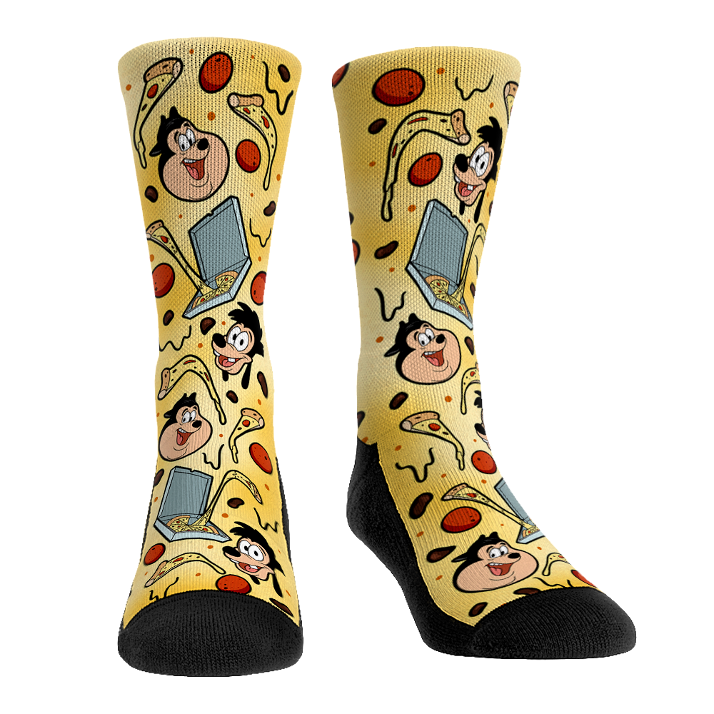 Rock 'Em Socks Rock 'Em Socks A Goofy Movie - Pizza All-Over — main product shot